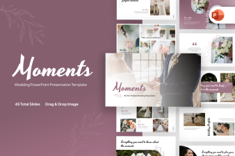 Moments - Wedding PowerPoint Template